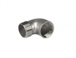 Coude en acier inoxydable MF - Type 304