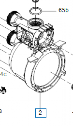 Grundfos Pump Body Spare Part Scala1 - 99743295